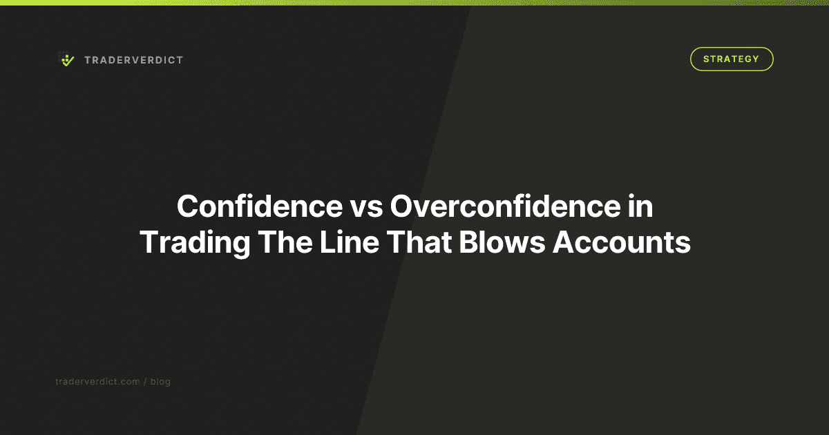 Confidence vs Overconfidence in Trading: The Line That Blows Accounts