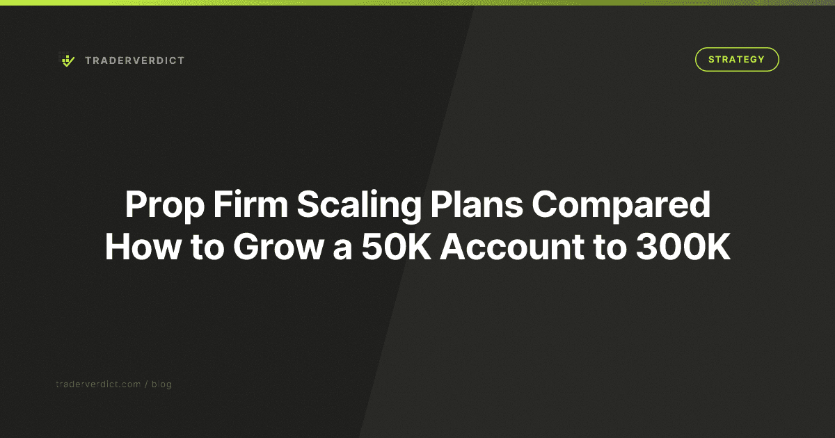 Prop Firm Scaling Plans Compared: How to Grow a $50K Account to $300K