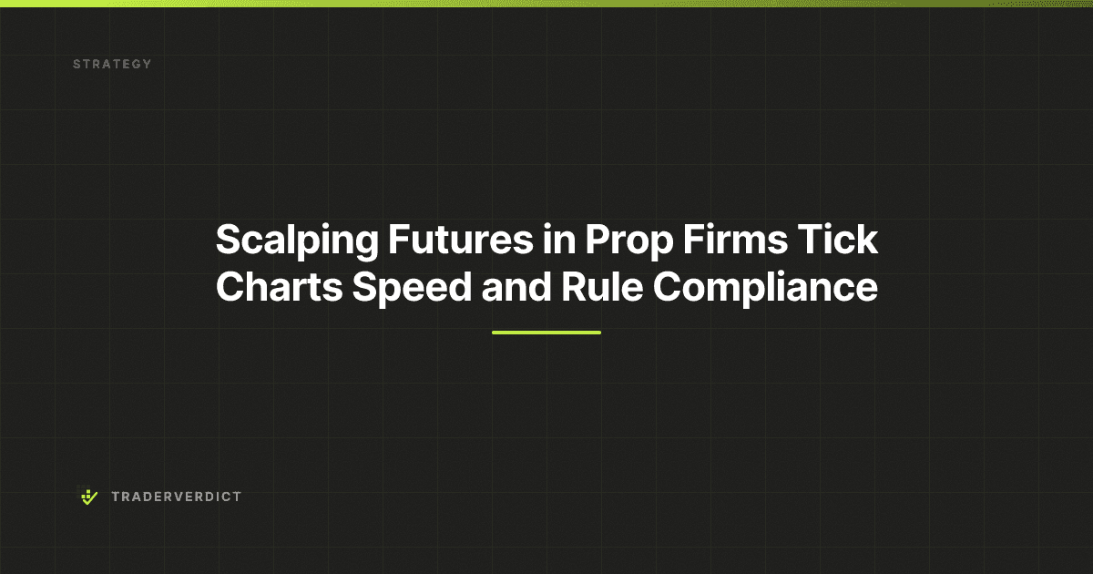 Scalping Futures in Prop Firms: Tick Charts Speed and Rule Compliance