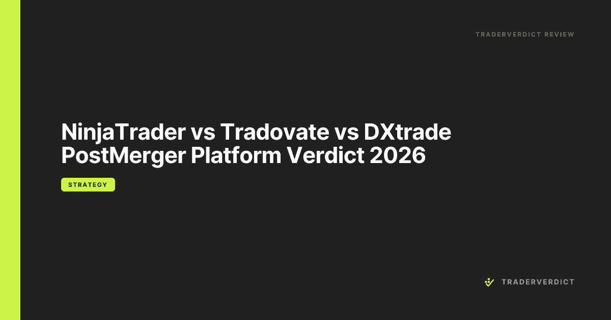NinjaTrader vs Tradovate vs DXtrade: Post-Merger Platform Verdict 2026