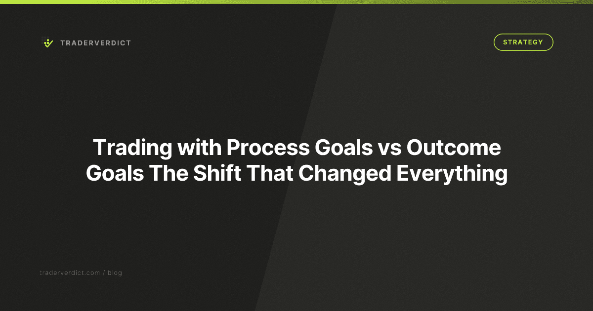 Trading with Process Goals vs Outcome Goals: The Shift That Changed Everything