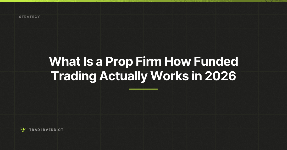 What Is a Prop Firm? How Funded Trading Actually Works in 2026